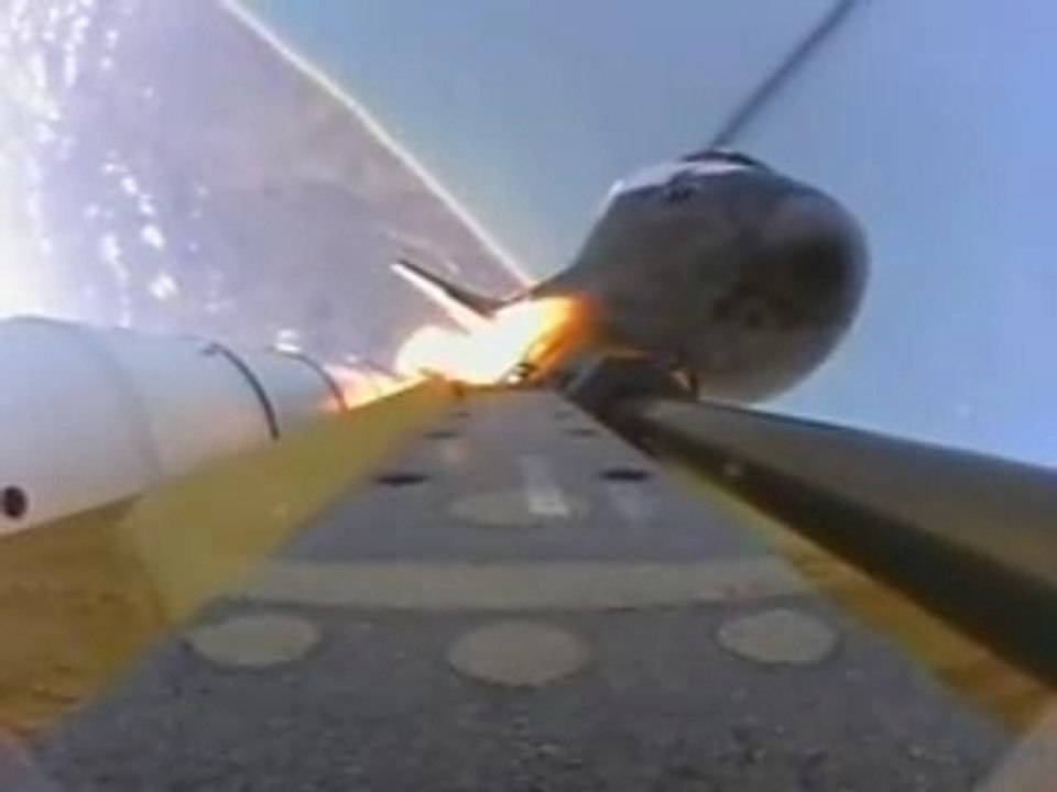 NASA Space Shuttle Launch from Onboard Camera,