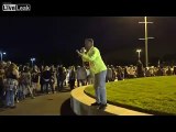 3 Minutes Of Man Preaching To Vegas Concert Goers Before The Shooting.