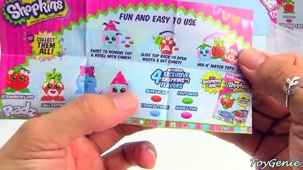 Shopkins Radz Candy Dispensers