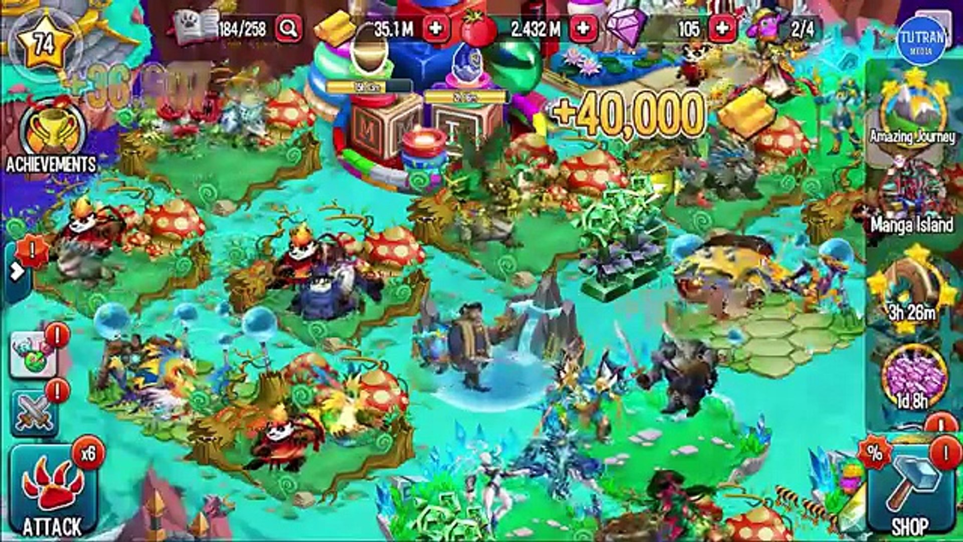 Monster Legends Get Aiden In Manga Island Manga Island 3 Video Dailymotion