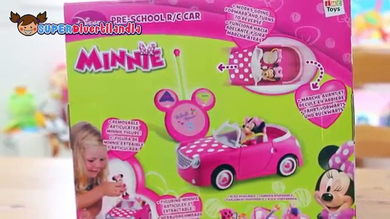 Coche de Minnie Mouse (Disney). Descapotable Rosa – Видео Dailymotion