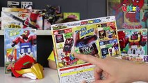 Awesome DX Zyuohchanger morpher toy review   mini figs! Zyuohger (Power Rangers Animal Squadron)