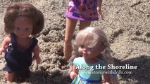 Sally Falls Overboard - Along the Shoreline - Episode 4 - Barbie Toys & Dolls Series