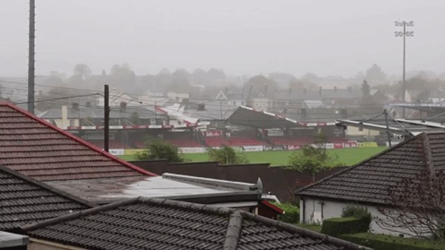 Ex-Hurricane Ophelia Causes Extensive Damage to Football Ground Ahead of Vital Game
