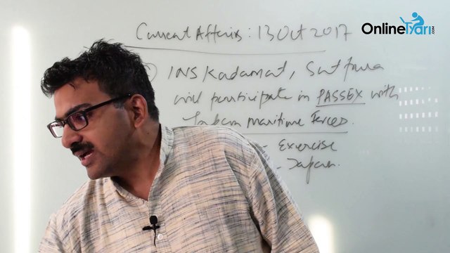 Current Affairs Today- Top 10 Current Affairs tips 2017 in Hindi - 13 अक्टूबर- OnlineTyari