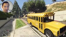 GTA 5 REAL LIFE MOD - ULTIMATE SCHOOL BUS DRIVER! GTA 5 ROLEPLAY #15 | GTA 5 PC Mod Gameplay