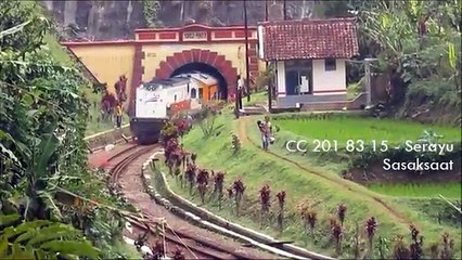 Kereta Api Indonesia İ (Video Compilation of Indonesian Train)