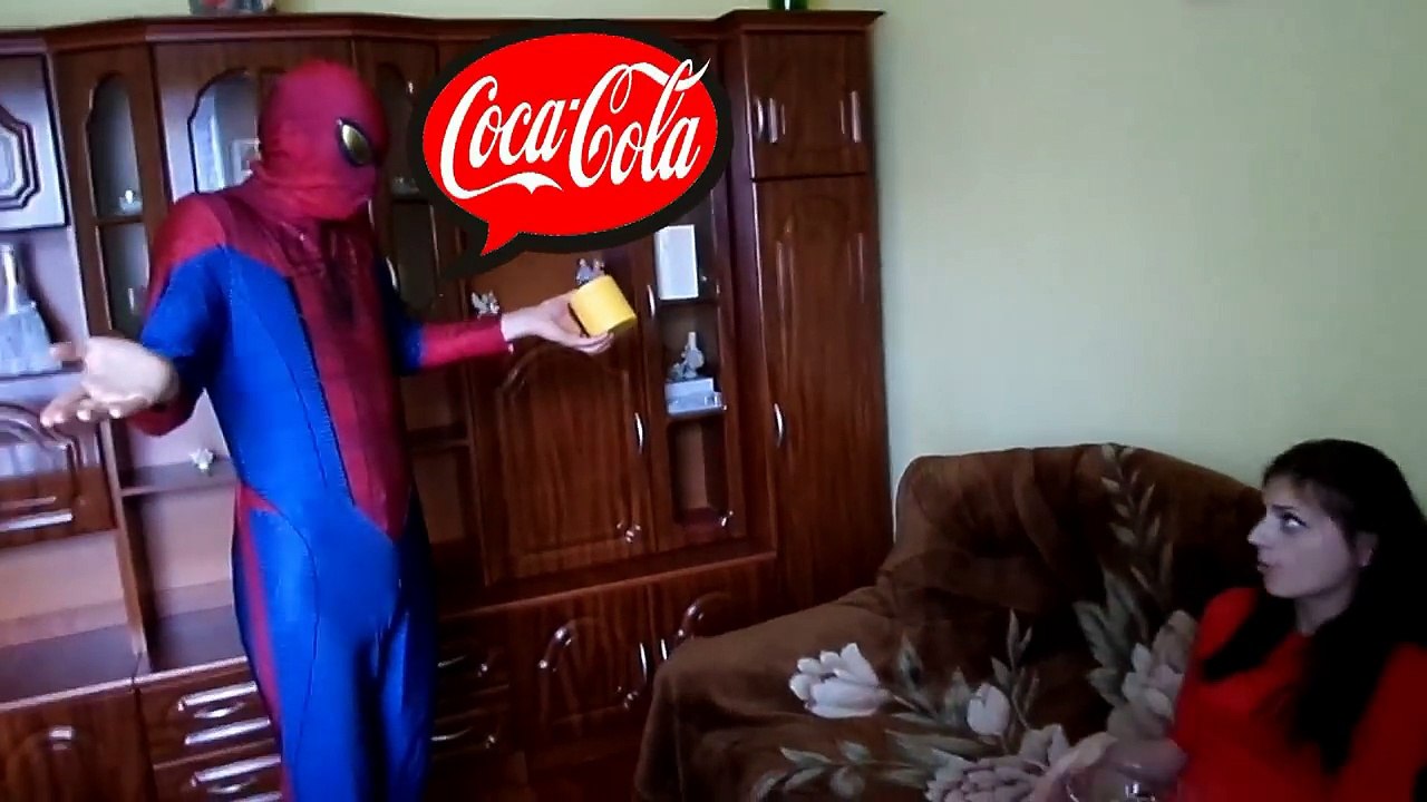 Spiderman Kissing Marian?! Catwoman weeps?- Funny Superhero Movie in Real Life