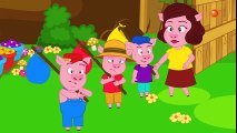 Les Trois Petits Cochons - dessin animé en français - Conte pour enfants avec les P'tits z'Amis - YouTube
