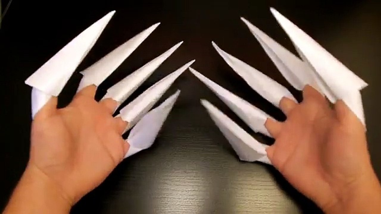 How to make: Origami Claws