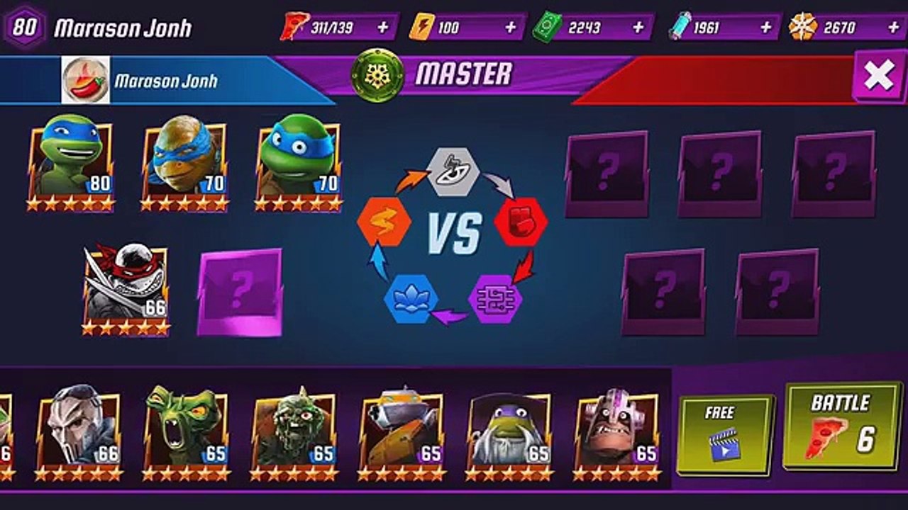 TMNT Legends PVP 688 (Leonardo Movie, Leonardo Classic, Leonardo Nick, Leonardo Original)