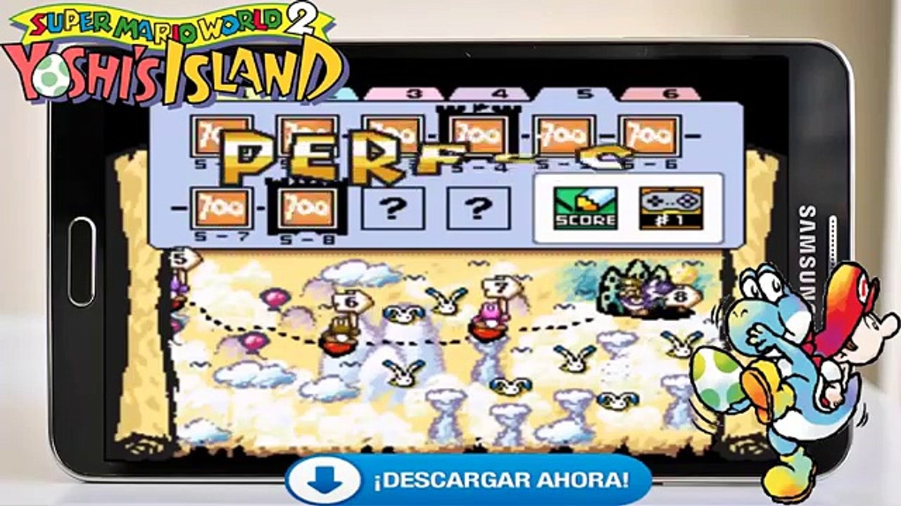 2016 Super Mario World 2 Yoshi Island Para Android (Sin Emulador)