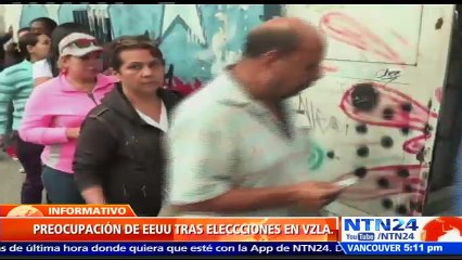 Download Video: EE. UU. expresa su preocupación por la ausencia de elecciones libres y justas en Venezuela