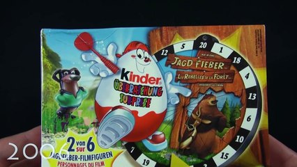 Kinder Überraschung - Jagdfieber (Open Season) (Les Rebelles De La Foret) (Kinder Surprise)