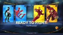 Team Iron Man VS Team Spiderman Marvel Battlegrounds Versus Disney Infinity 3.0