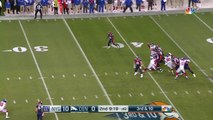 New York Giants safety Landon Collins picks off Denver Broncos quarterback Trevor Siemian for first INT of 2017