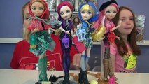 Ever After High Through The Woods Ashlynn, Cupid, Poppy and Blondie Dolls Review