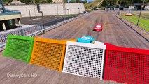Cars 3 2017 Videos for Kids - Lightning McQueen vs Jackson Storm vs Dinoco in Race Games