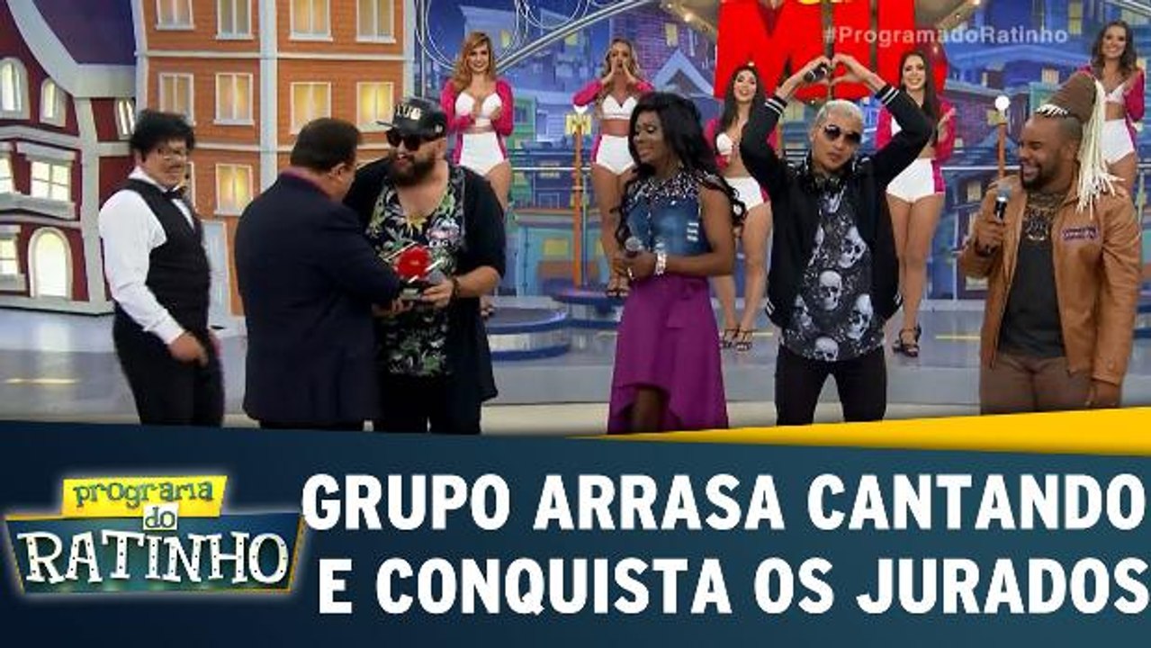 Grupo arrasa cantando e conquista os jurados