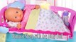 Baby Annabell Sleeping Bag Little Girl and Baby Dolls Bed Time Lullaby Bed Dolls and Cradle