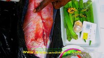 Steamed Fish with Okra and Crackers - Jamaican Breakfasts Cookbook
