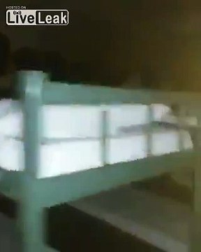 Brazilian drill sergeant waking up the recruits!