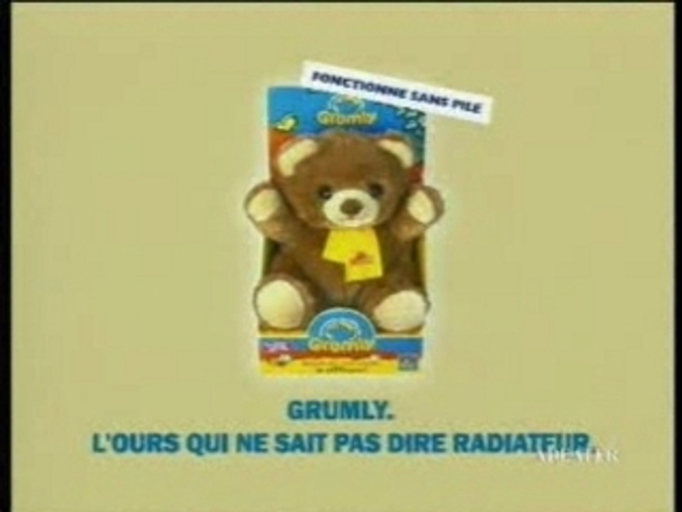 Grumly L'ours qui ne sait pas dire radiateur