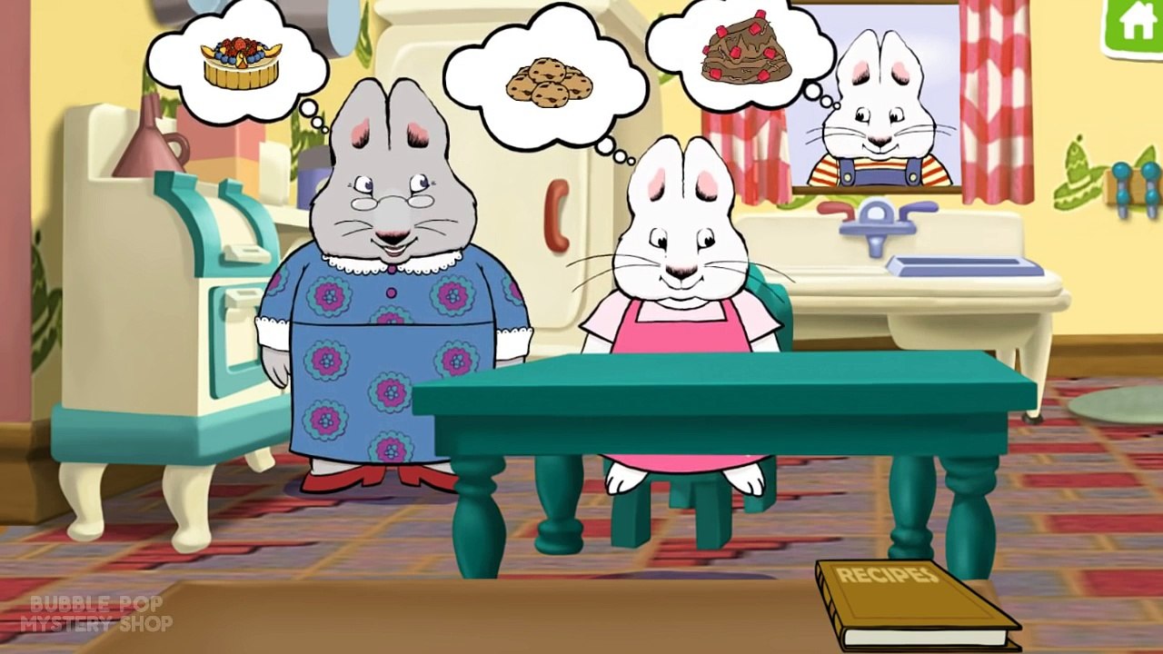 Part 1 : Play and Learn Food : Max and Ruby Bunny Bake Off : Top Best Apps Kids : Android iOs