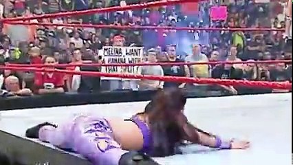 WWE RAW , Melina vs Maria
