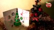 Easy 3D Christmas Card - How to make 3D greeting card for Christmas and New Year