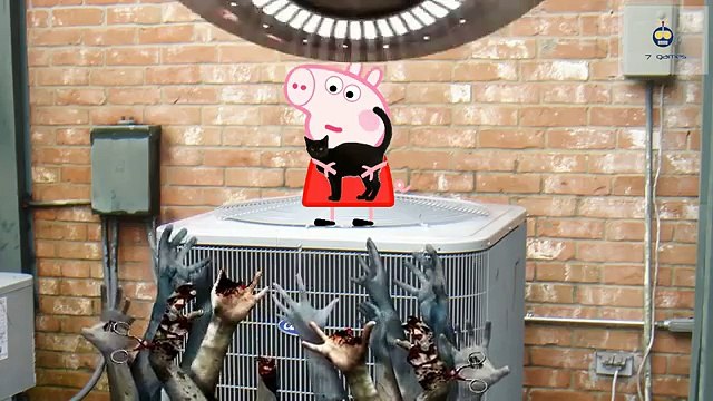 Свинка Пеппа. Новые серии. УЖАСТИКИ! ЗОМБИ Апокалипсис 2017! ЧАСТЬ 8. Peppa Pig.