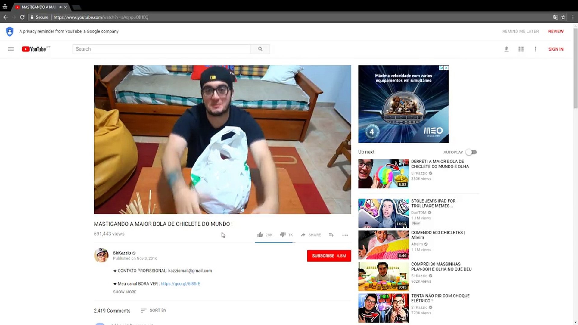 PROVAS que o VÍDEO do KAZZIO é FAKE