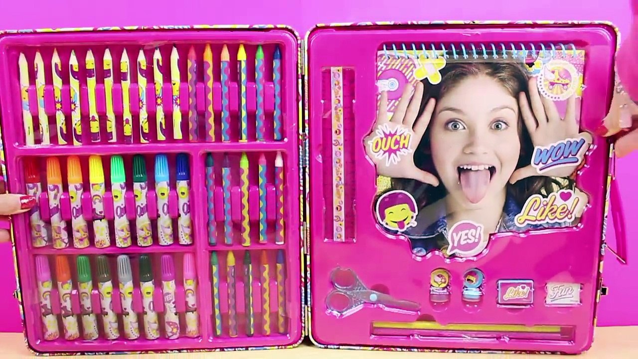 Maletín artista de SOY LUNA en español | Juguetes de Soy Luna para dibujar, colorear y decorar