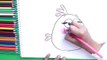 Cómo Dibujar a Matilda Pajaro Blanco (Angry Birds) - How to Draw Matilda White Bird