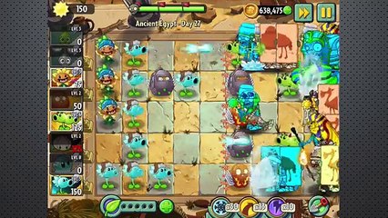 Plants vs Zombies Rodeo Challenge in PVZ 2 (Plantas Contra Zombies 2)