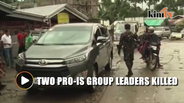 Philippine troops kills two pro-IS terrorist leaders