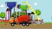 Bibokid Concrete mixer trucks, Construction Vehicles, Crane Video for kids