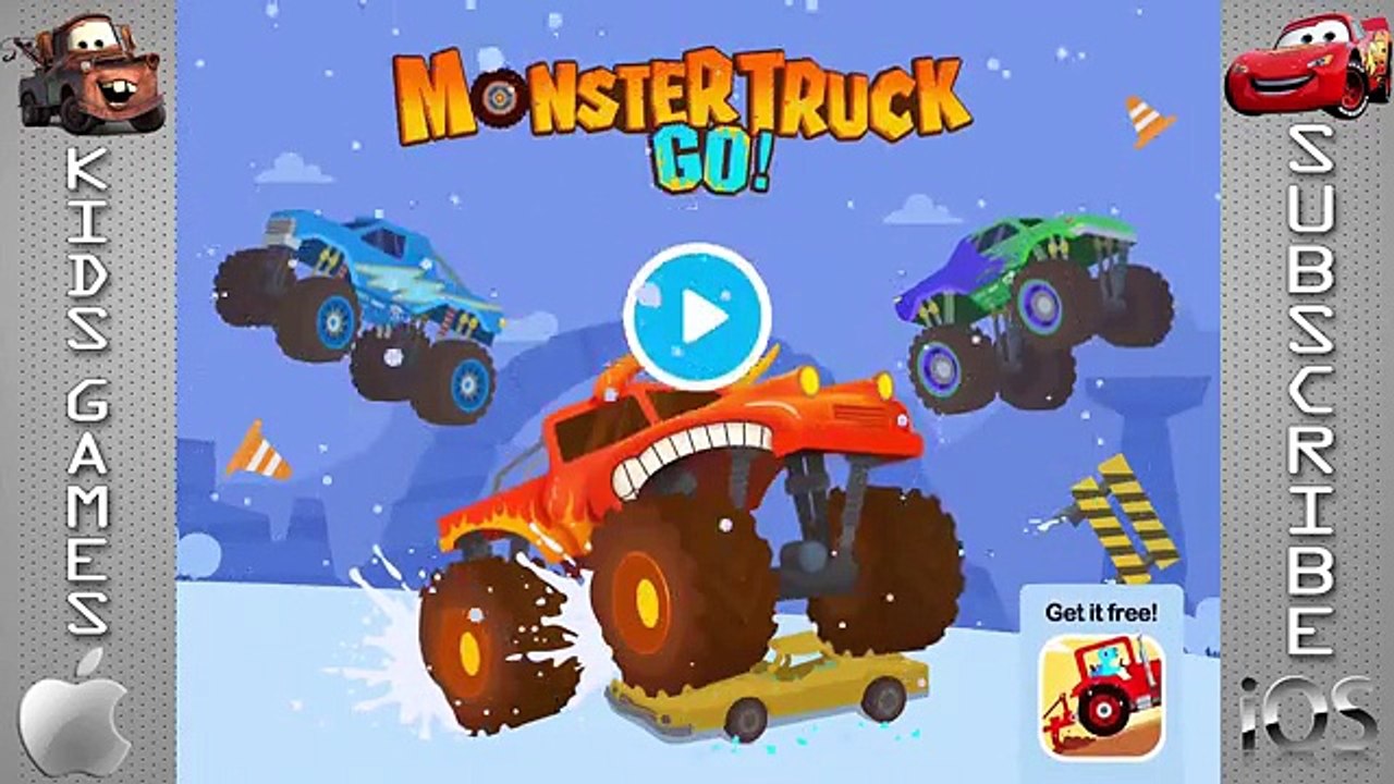 Monster Truck Go Racing Truck for Kids | Car Driving for Kids Monster Truck Driver | Video For KIDS