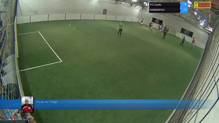 Faute de Thiago - FC Confo Vs ENSMATCH - 16/10/17 20:00 - LIGUE 4 - Poitiers Game Parc
