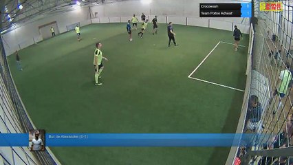 But de Alexandre (0-1) - Crocowash Vs Team Poitoo Adhesif - 16/10/17 21:00 - LIGUE 4