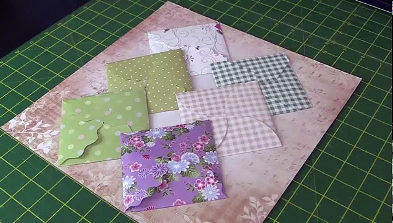 Brother Scan n Cut Tutorial: Mini Folding Envelopes using the Brother Canvas Software