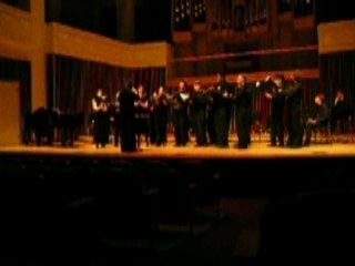 Concert élèves de chant université de bloomington