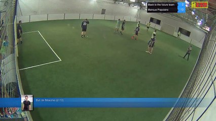 But de Maxime (2-13) - Back to the future team Vs Banque Populaire - 16/10/17 21:00 - LIGUE 3