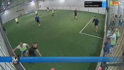 But de Alexandre (1-2) - Crocowash Vs Team Poitoo Adhesif - 16/10/17 21:00 - LIGUE 4