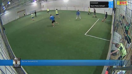 But de Samuel (2-2) - Crocowash Vs Team Poitoo Adhesif - 16/10/17 21:00 - LIGUE 4
