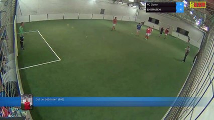 But de Sébastien (6-6) - FC Confo Vs ENSMATCH - 16/10/17 20:00 - LIGUE 4 - Poitiers Game Parc