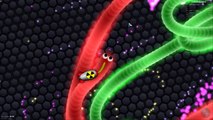 Slither.io - 1 NUCLEAR SNAKE vs 5500 MONSTER SNAKES // Slitherio Gameplay! (Slitherio Funny Moments)