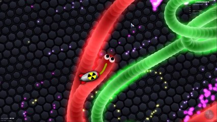 Slither.io - 1 NUCLEAR SNAKE vs 5500 MONSTER SNAKES // Slitherio Gameplay! (Slitherio Funny Moments)