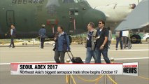 Seoul Aerospace and Defense Exhibition 2017 kicks off