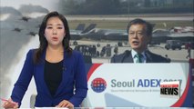 President Moon Jae-in calls for export-oriented arms development